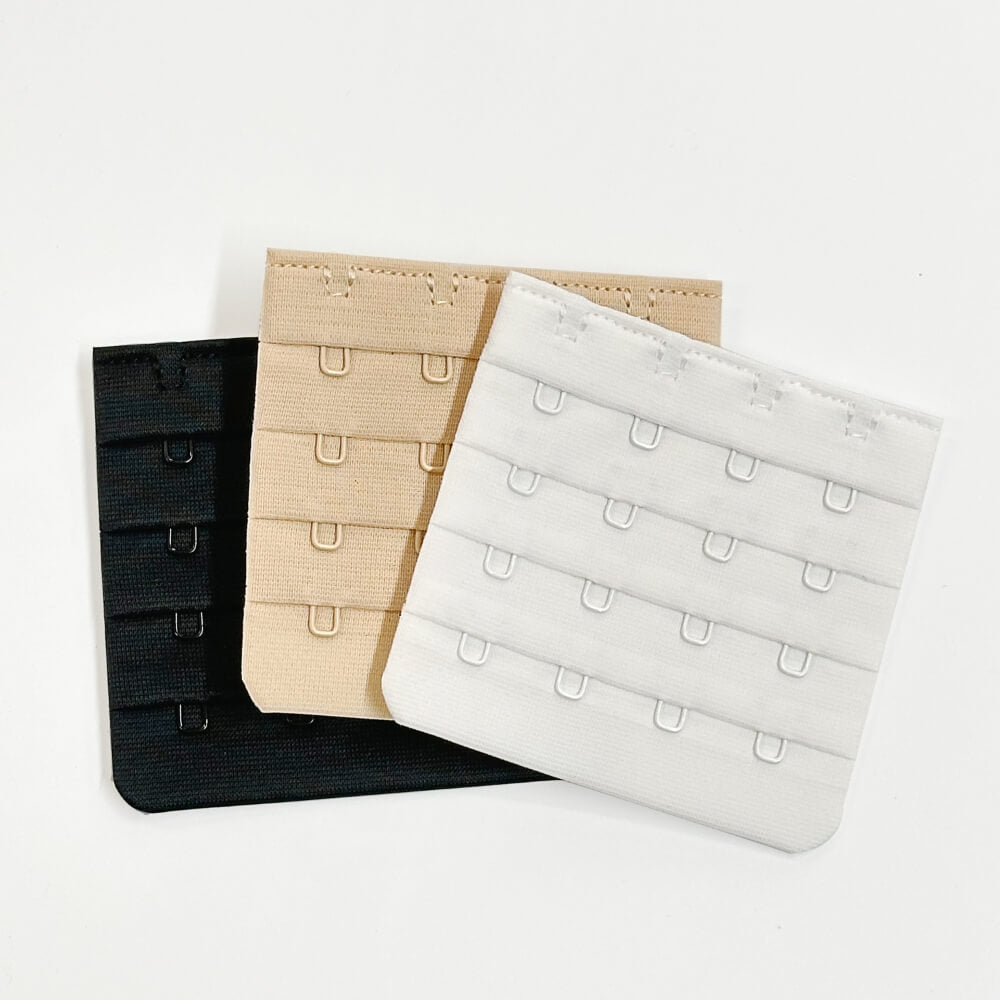 3-Pack Triple Hook Bra Extenders